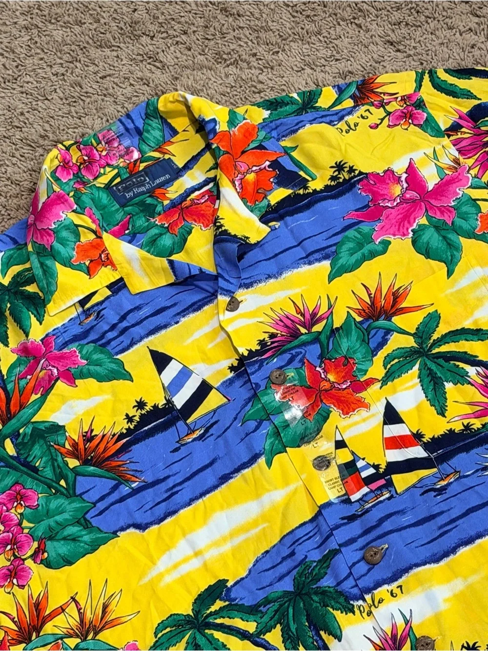 Polo Ralph Lauren bright yellow
